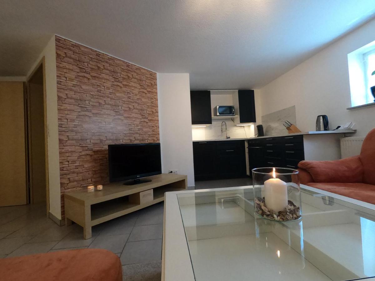 Ferienwohnung Am Teufelsloch Eckersdorf Luaran gambar